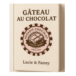 Livre recette gâteau au chocolat