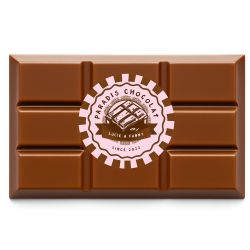 Tablette de chocolat au lait