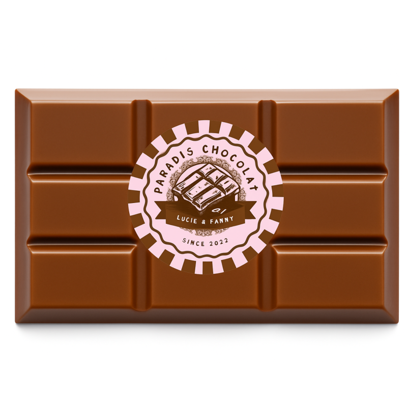 Tablette de chocolat au lait