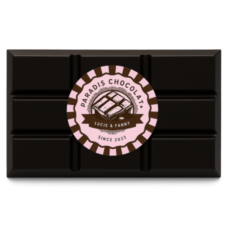 Tablette chocolat noir