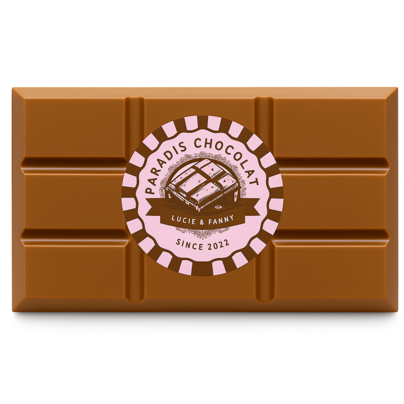 Tablette de chocolat à la noisette
