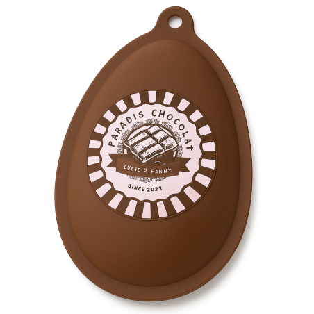 Moule à œufs en chocolat